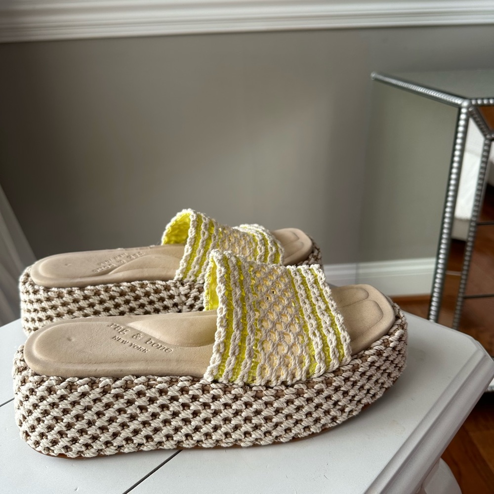 New Without Tags Rag And Bone Platform Sandals Si… - image 1